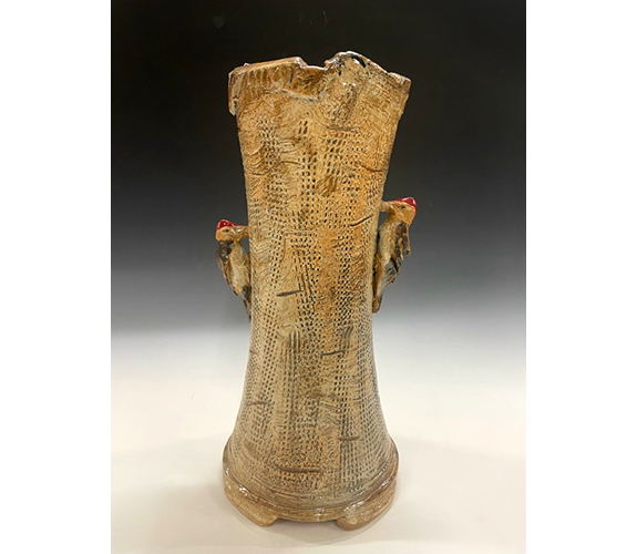 "Vase with Woodpeckers"  - Dan Barnett